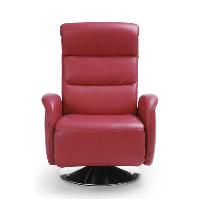 Samson Luxury Leather Power Recliner Swivel Chair - Choice Of Leathers - The Furniture Mega Store 