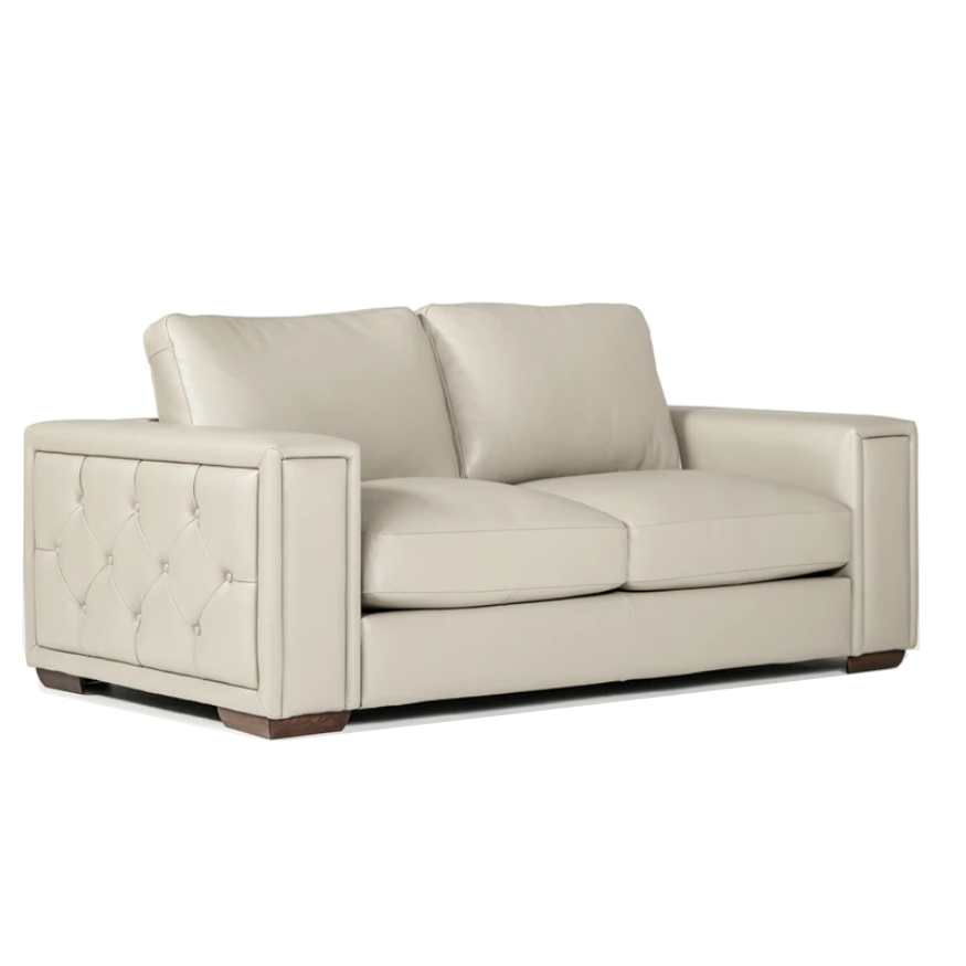 Seo Luxury Italian Leather Sofa Collection - Choice Of Sizes & Leathers - The Furniture Mega Store 