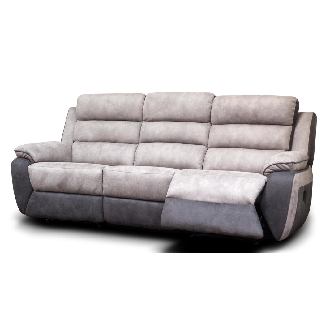 ELLIS 3+2+1 FABRIC RECLINER SOFA SET - Manual Reclining or Electrical Reclining. - The Furniture Mega Store 