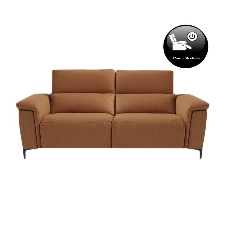 Tawney Italian Fabric Sofa Collection - Choice Of Standard Or Power Recliner - The Furniture Mega Store 