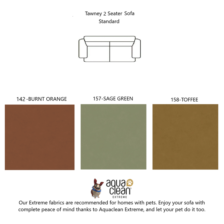 Tawney Italian Fabric Sofa Collection - Choice Of Standard Or Power Recliner - The Furniture Mega Store 