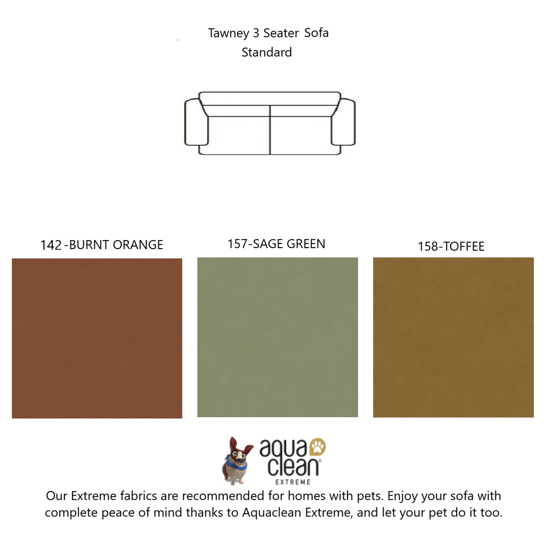 Tawney Italian Fabric Sofa Collection - Choice Of Standard Or Power Recliner - The Furniture Mega Store 