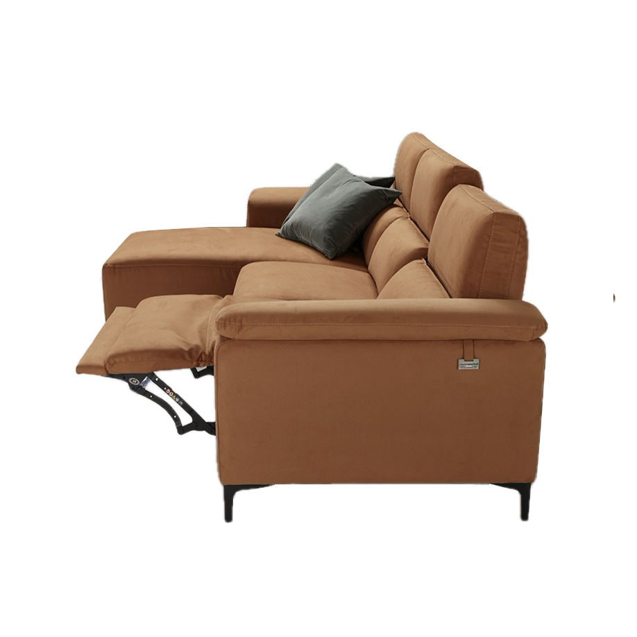 Tawney Italian Fabric Sofa Collection - Choice Of Standard Or Power Recliner - The Furniture Mega Store 