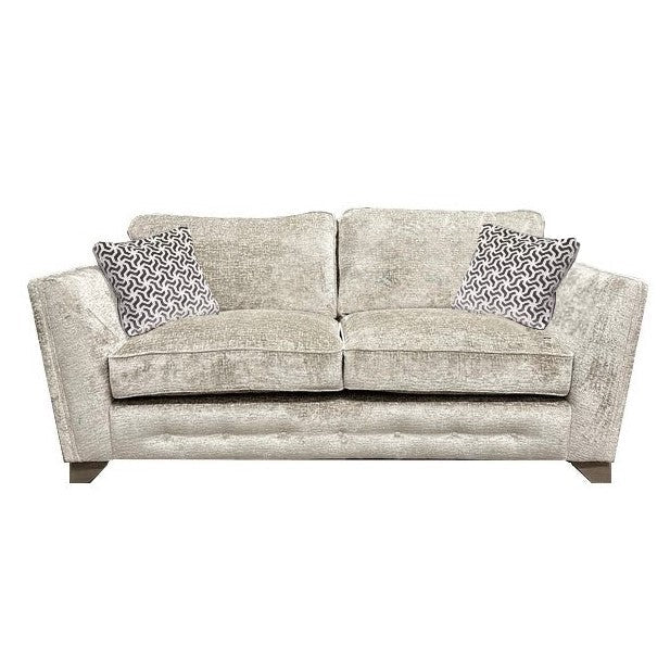 Pandora Fabric Sofa Collection - Choice Of Pillow or Classic Back, Sizes, Fabrics & Feet - The Furniture Mega Store 