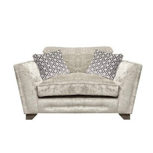 Pandora Armchair & Love Chair Collection - Choice Of Fabrics & Feet - The Furniture Mega Store 