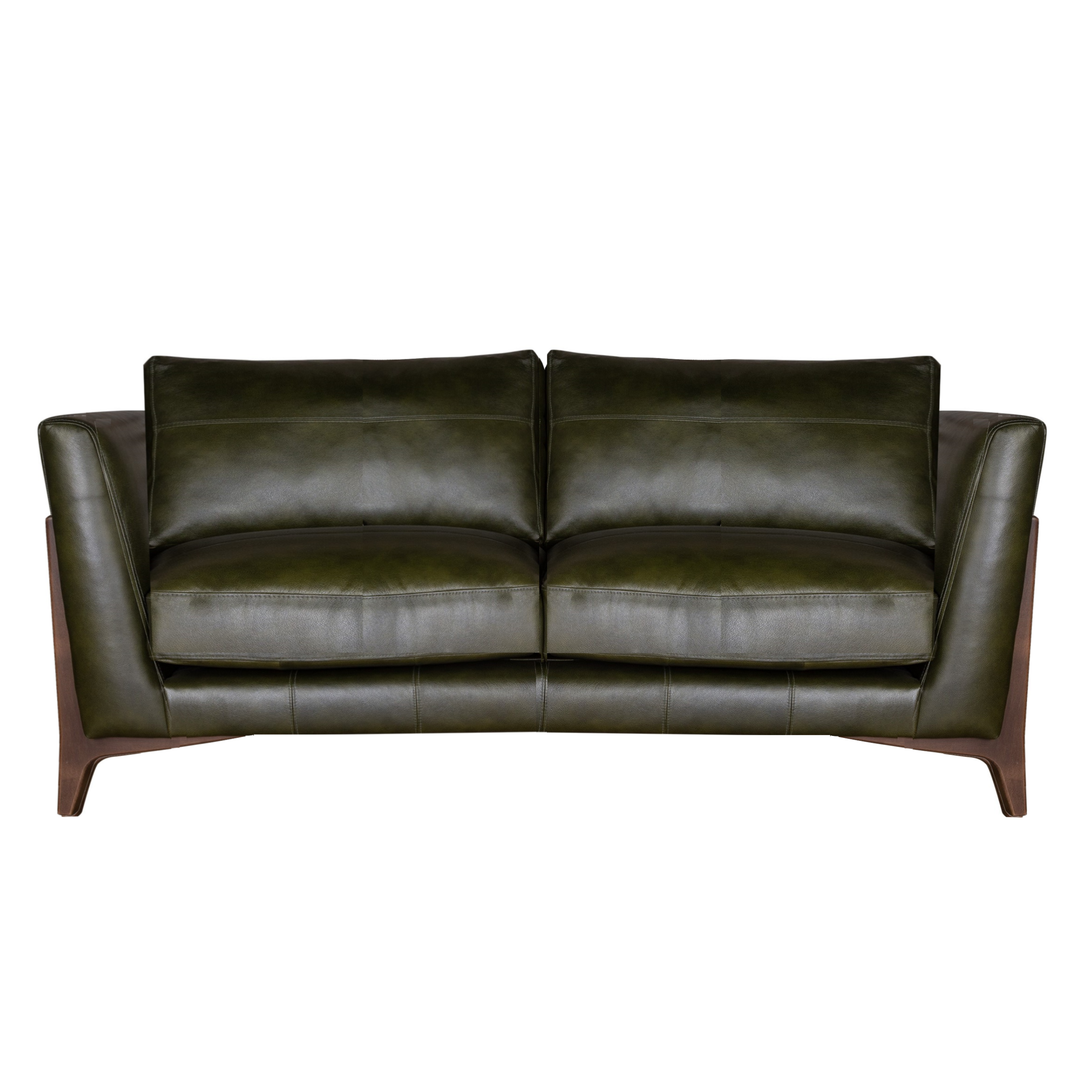 Ren Leather Sofa Collection - Choice Of Leathers & Feet - The Furniture Mega Store 