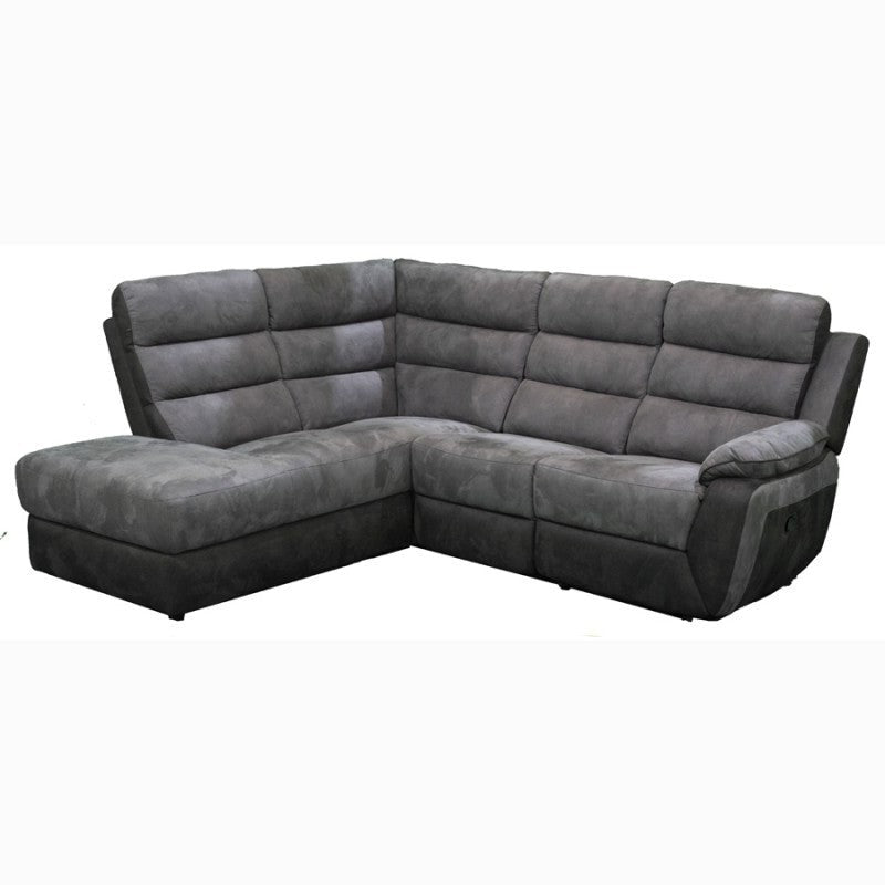 Ellis Modular Fabric Recliner Sofa & Chair Collection - Power With USB Charging Ports - The Furniture Mega Store 