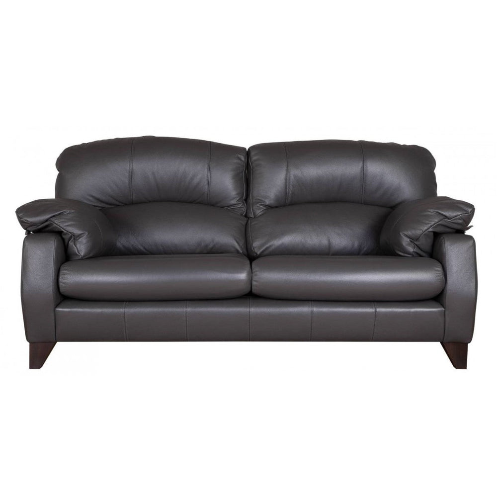 Austin Leather Sofa Collection - Choice Of Sizes, Leathers & Feet - The Furniture Mega Store 