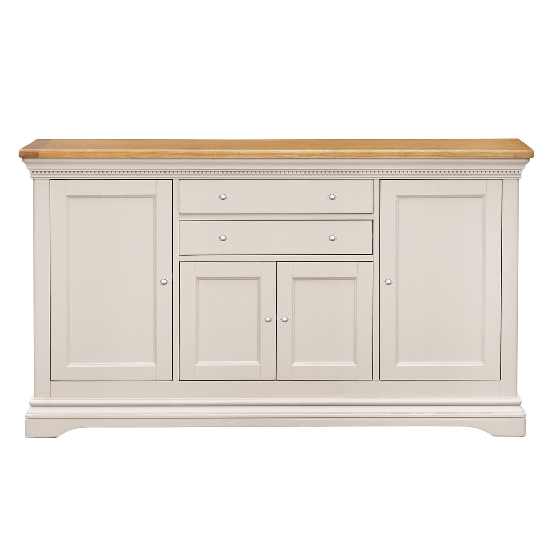 Winchester Oak & Painted Large Sideboard - The Furniture Mega Store 