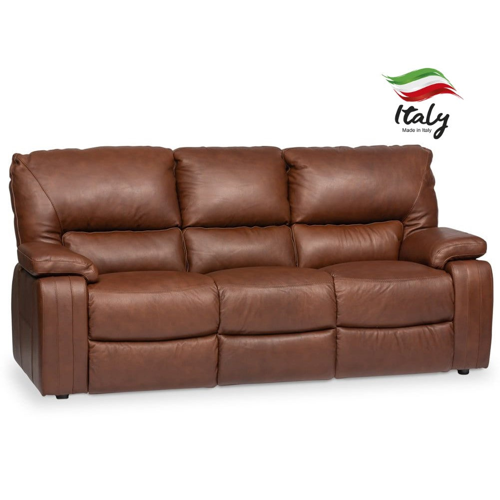 Aldebaran Italian Leather Recliner Sofa & Chair Collection - Various Options - The Furniture Mega Store 