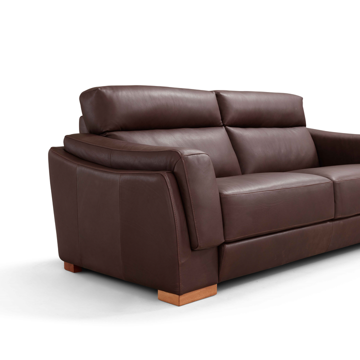 Brindisi Top Grain Italian Leather Sofa & Chair Collection - Choice Of Leathers & Feet - The Furniture Mega Store 