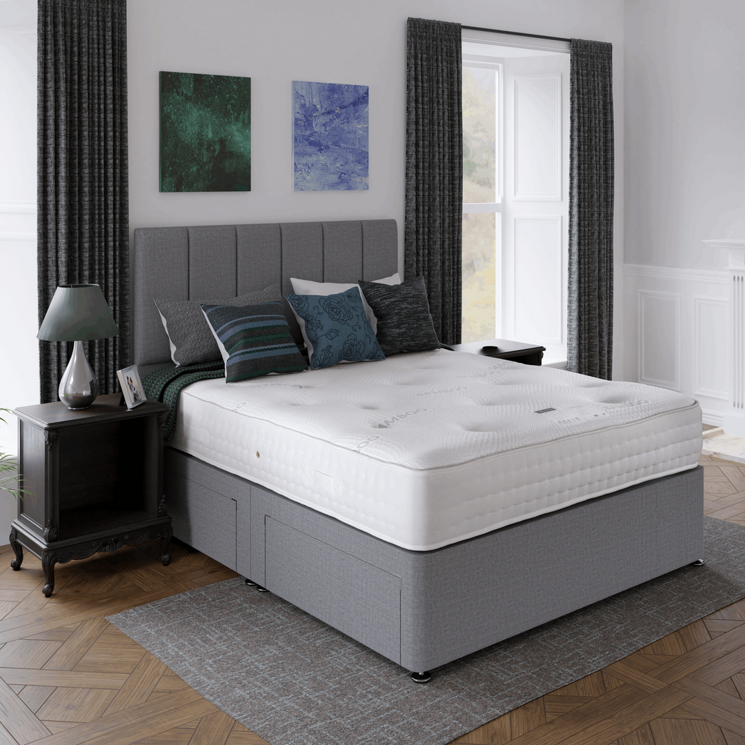 Bamboo Natural Luxury 3000 Pocket Sprung Mattress - The Furniture Mega Store 