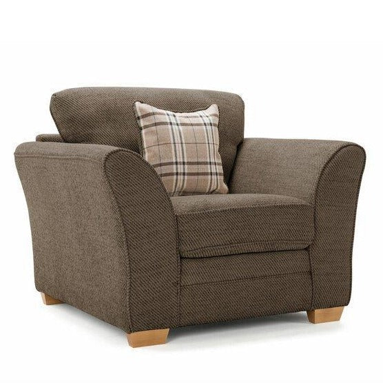 Charlotte Armchair - Choice Of Fabrics - The Furniture Mega Store 