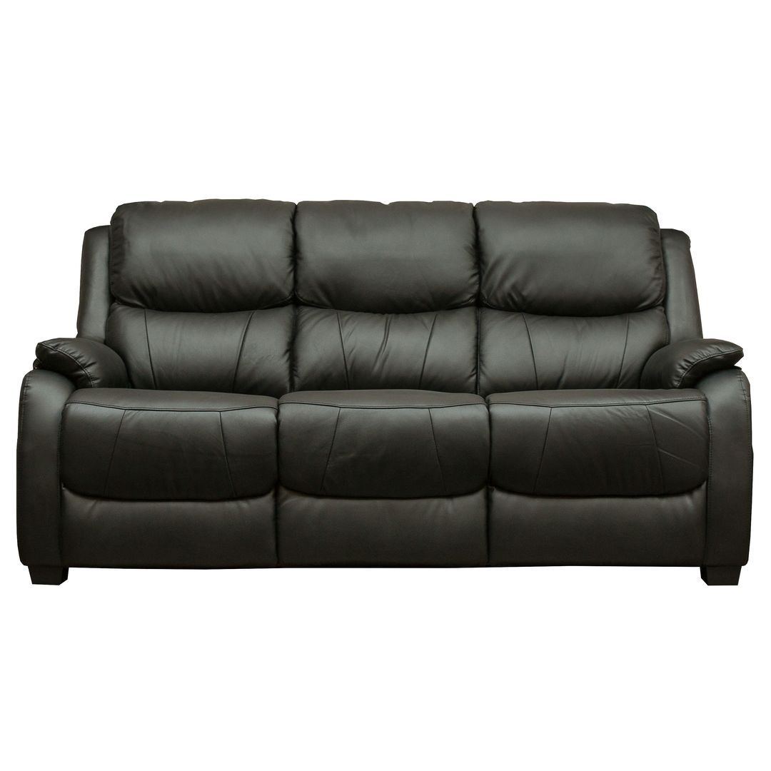 Emblem Leather Sofa Collection - Choice Of Colours - The Furniture Mega Store 