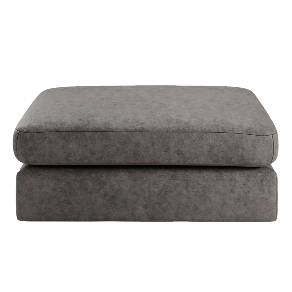 Blaise Large Footstool - Choice Of Fabrics - The Furniture Mega Store 