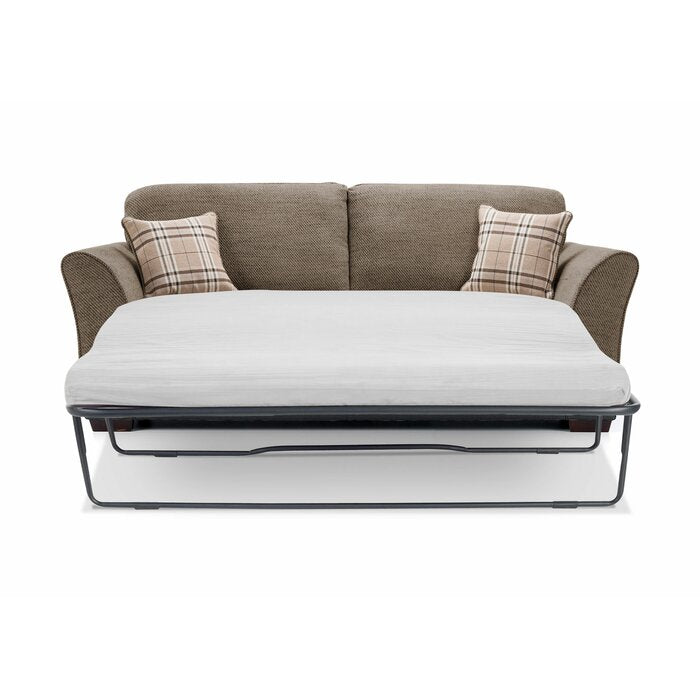 Charlotte Sofa Bed - Choice Of Scatter or Standard Back - Choice Of Fabrics - The Furniture Mega Store 