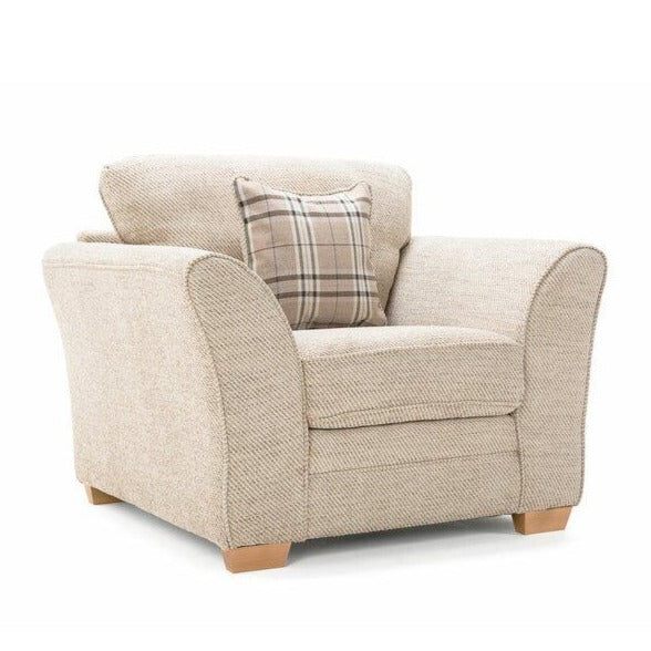 Charlotte Armchair - Choice Of Fabrics - The Furniture Mega Store 