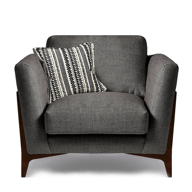 Ren Collection Armchair - Choice Of Fabrics & Feet - The Furniture Mega Store 