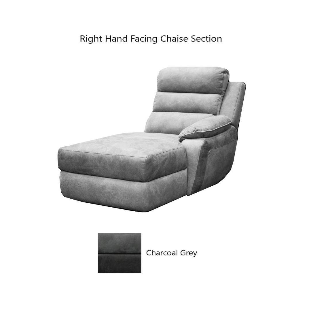 Ellis Modular Fabric Recliner Sofa Collection - Power With USB Charging Ports - The Furniture Mega Store 