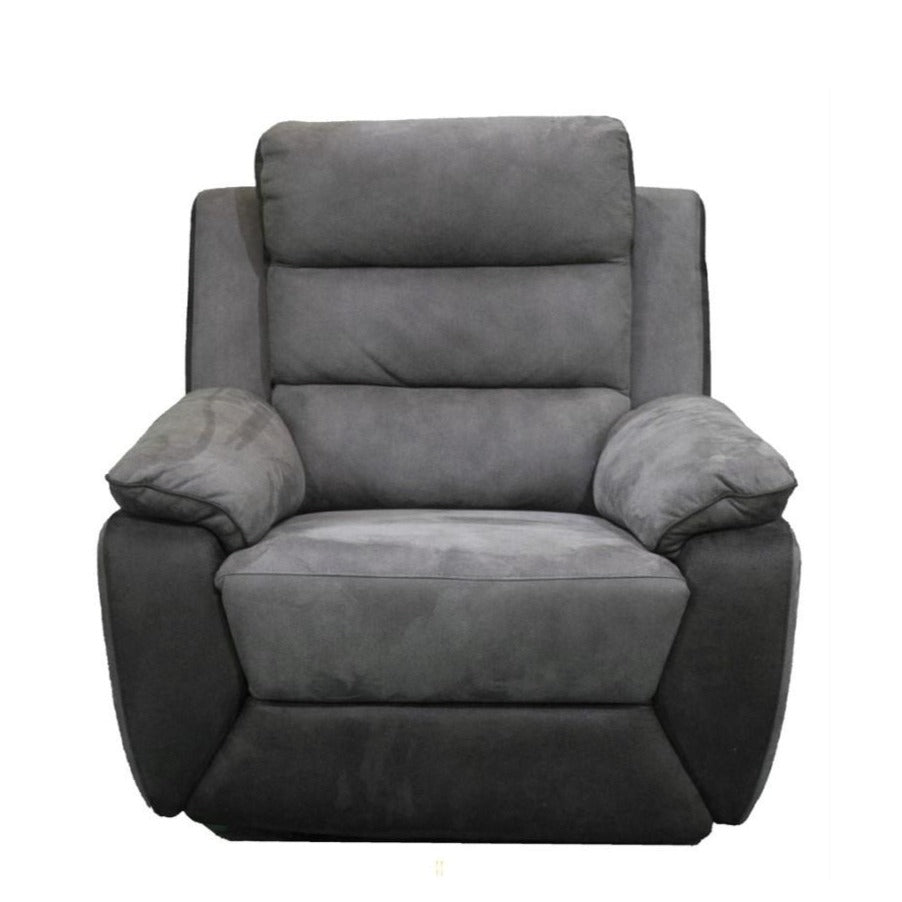 Ellis Swivel Recliner Armchair - Manual or Power With USB Ports - The Furniture Mega Store 