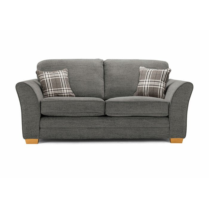 Charlotte Sofa Bed - Choice Of Scatter or Standard Back - Choice Of Fabrics - The Furniture Mega Store 