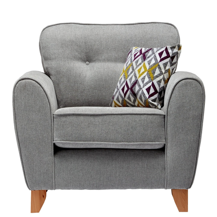 Chloe Fabric Armchair - The Furniture Mega Store 