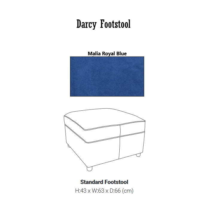 Darcy Velvet Sofa & Armchair Collection - Choice Of Colours - The Furniture Mega Store 