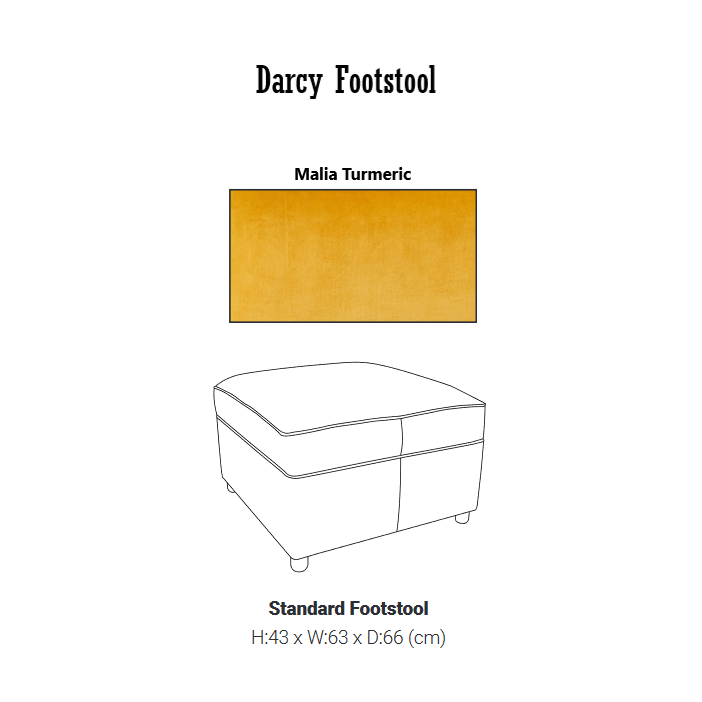 Darcy Velvet Sofa & Armchair Collection - Choice Of Colours - The Furniture Mega Store 