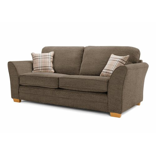 Charlotte Sofa Bed - Choice Of Scatter or Standard Back - Choice Of Fabrics - The Furniture Mega Store 