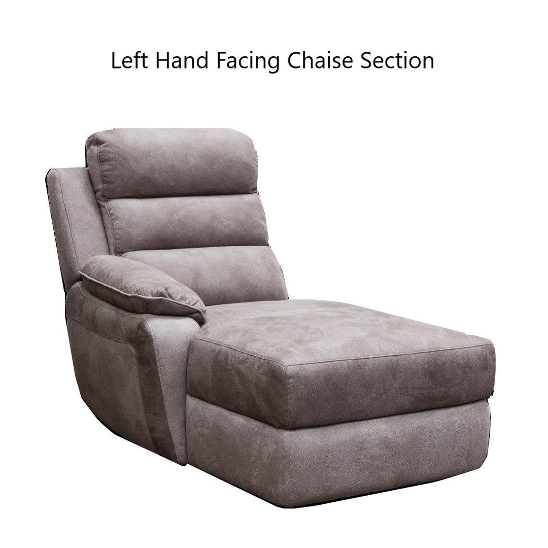 Ellis Modular Fabric Recliner Sofa Collection - Power With USB Charging Ports - The Furniture Mega Store 