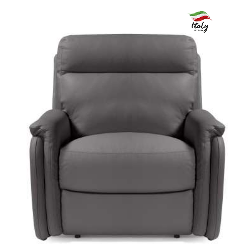 Fox Italian Leather Armchair - Standard / Manual & Power Recline Options