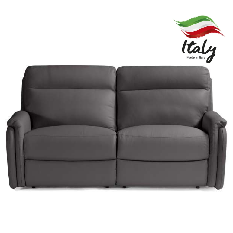 Fox Italian Leather Sofa Collection - Various Options - The Furniture Mega Store 