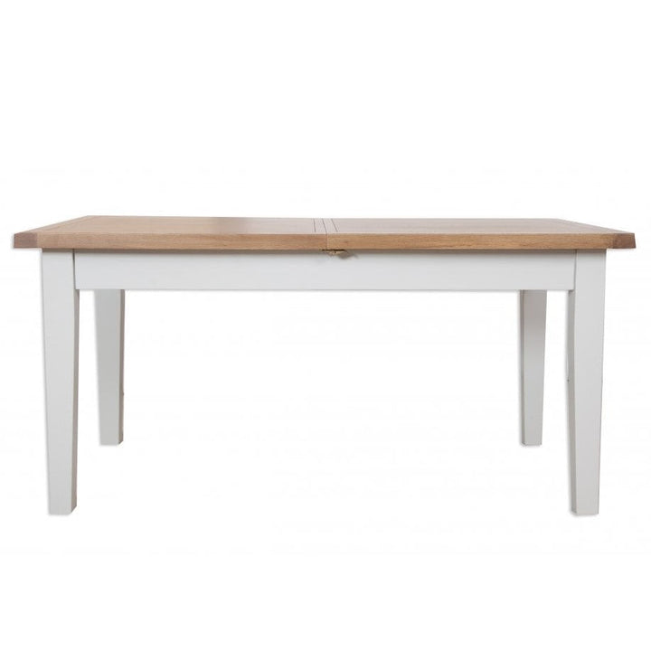 St.Ives French Grey & Oak 1.2 Extendable Dining Table - The Furniture Mega Store 