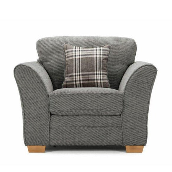 Charlotte Armchair - Choice Of Fabrics - The Furniture Mega Store 