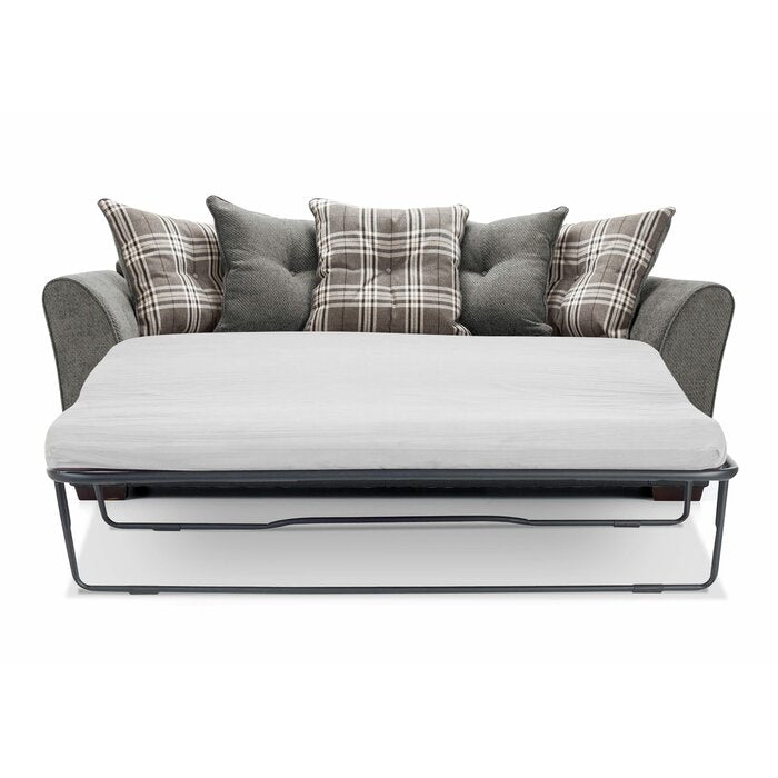 Charlotte Sofa Bed - Choice Of Scatter or Standard Back - Choice Of Fabrics - The Furniture Mega Store 