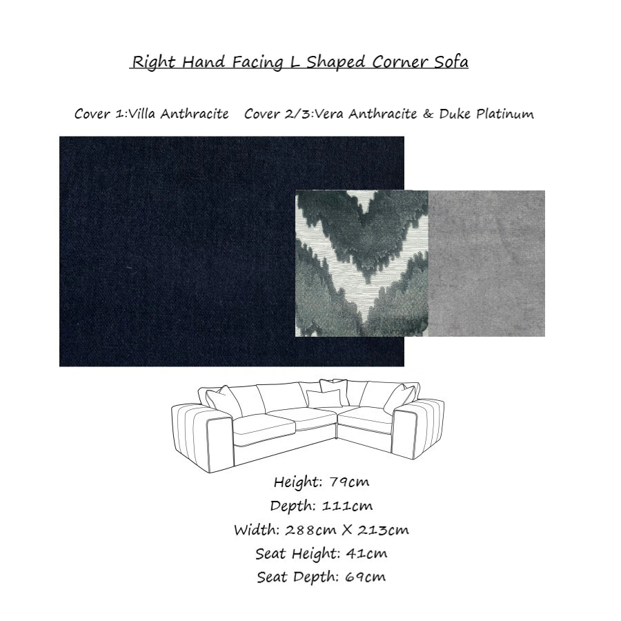 Hadley Modular Corner Sofa Collection - Various Options - The Furniture Mega Store 