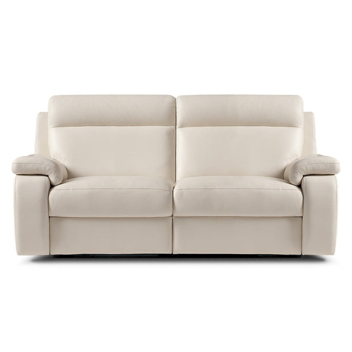 Harry Italian Leather Recliner Sofa Collection - Various Options - The Furniture Mega Store 