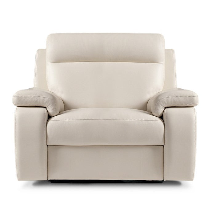 Harry Italian Leather Recliner Sofa Collection - Various Options - The Furniture Mega Store 