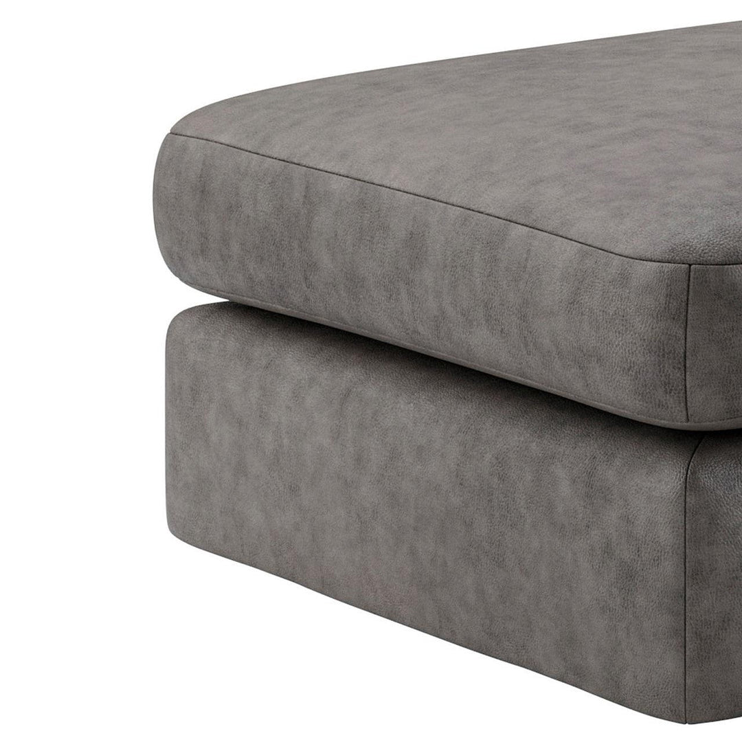 Blaise Large Footstool - Choice Of Fabrics - The Furniture Mega Store 