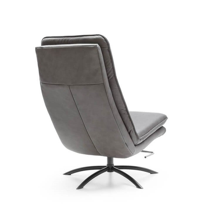 Vitra Luxury Leather Recliner Rocker Chair - Choice Of Leathers - The Furniture Mega Store 