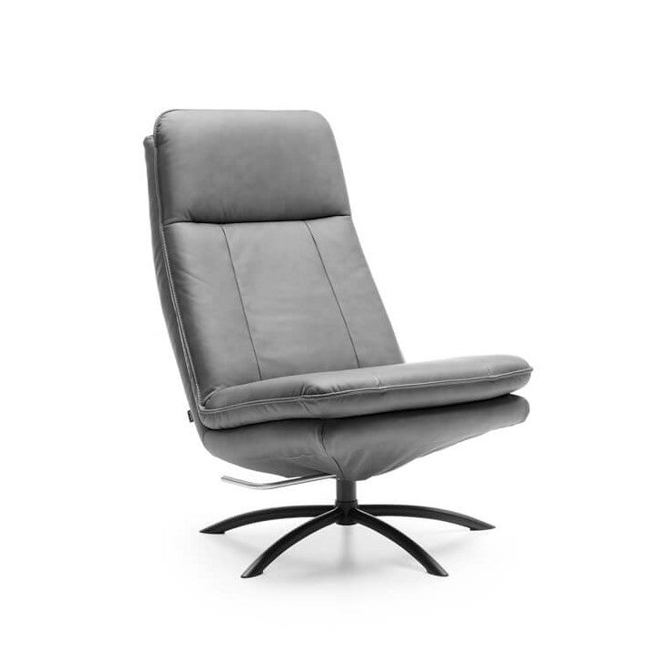 Vitra Luxury Leather Recliner Rocker Chair - Choice Of Leathers - The Furniture Mega Store 