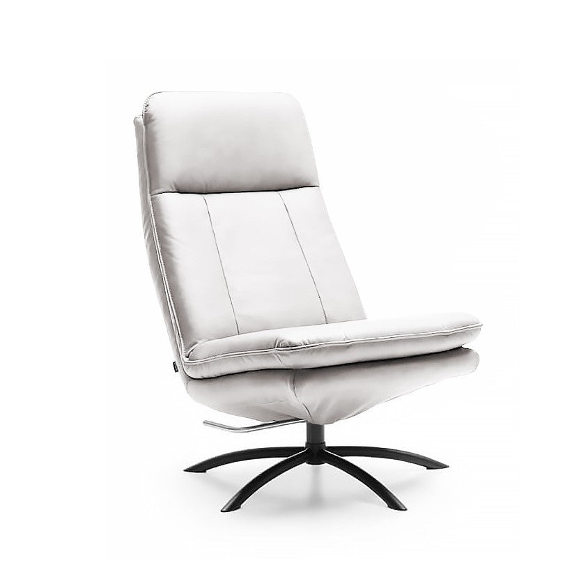 Vitra Luxury Leather Recliner Rocker Chair - Choice Of Leathers - The Furniture Mega Store 