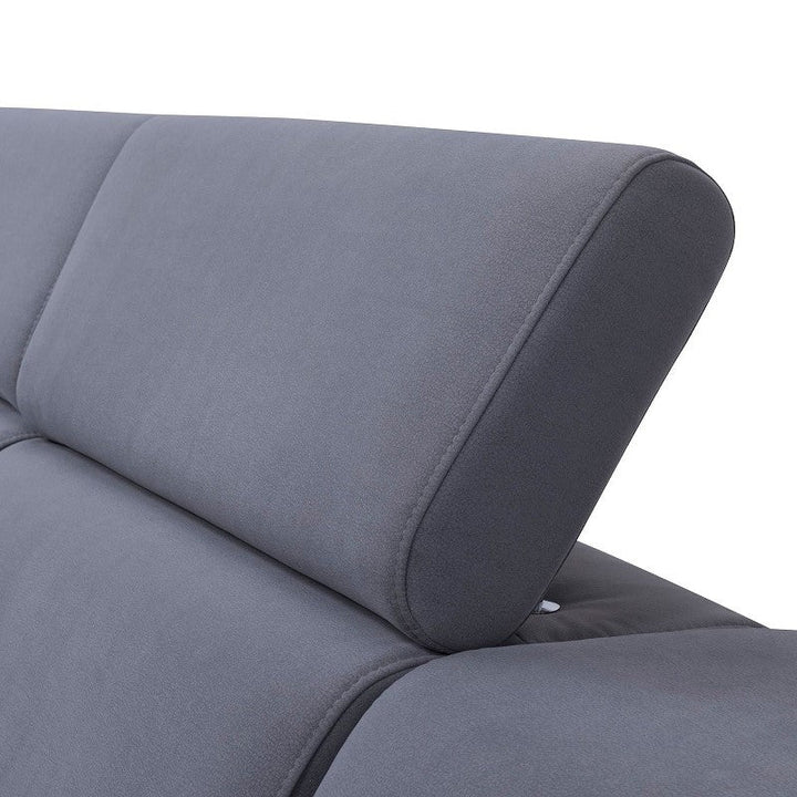 Leonardo Armchair - Choice Of Aqua Clean Fabric or 100% Genuine Leather Upholstery - The Furniture Mega Store 