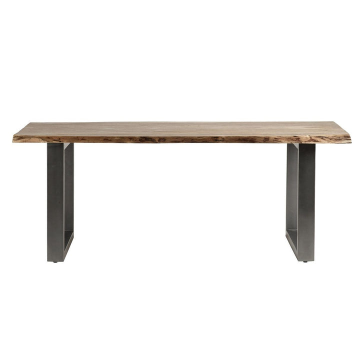 Prague Live Edge Dining Table 200cm - The Furniture Mega Store 