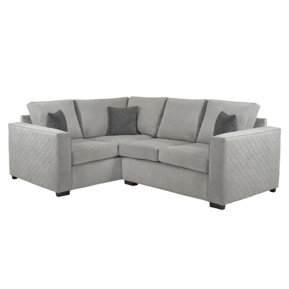 Lucy Fabric Corner Sofa Collection - Choice Of Sizes & Fabrics - The Furniture Mega Store 