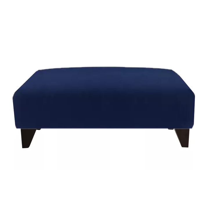 Rene Collection Designer Footstool  - Available In A Choice Of Fabrics - The Furniture Mega Store 