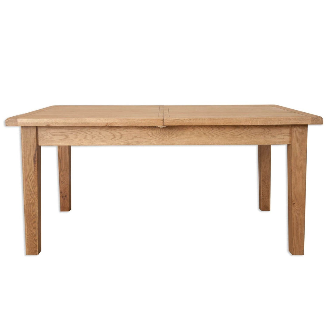 Wiltshire Country Oak 1.6 Extending Dining Table - The Furniture Mega Store 