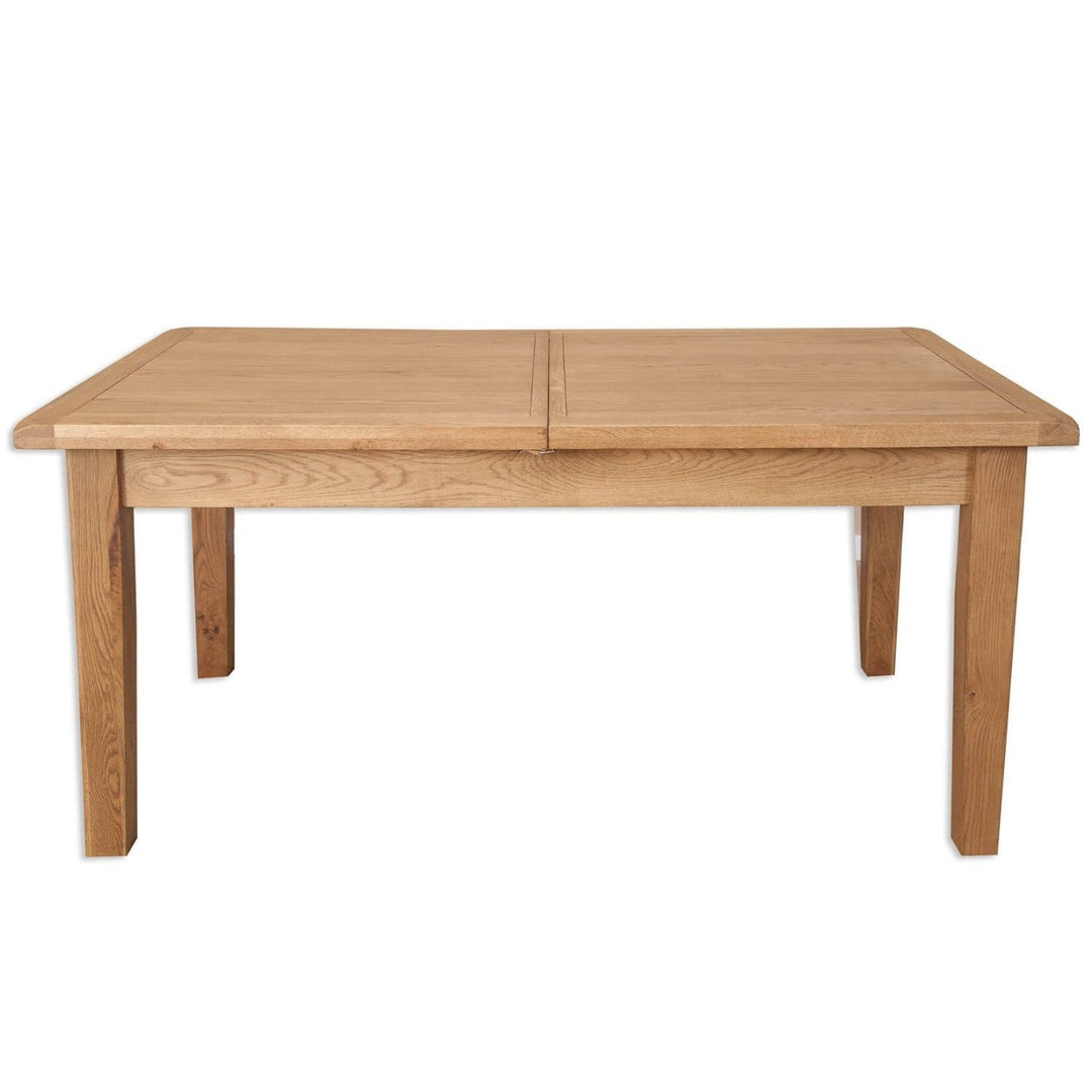 Wiltshire Country Oak 1.6 Extending Dining Table - The Furniture Mega Store 