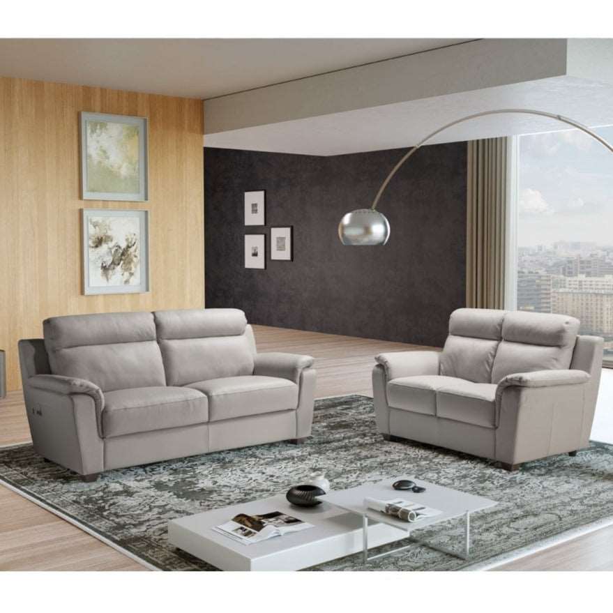 Edna Italian Leather Sofa & Chair Collection - Various Options - The Furniture Mega Store 