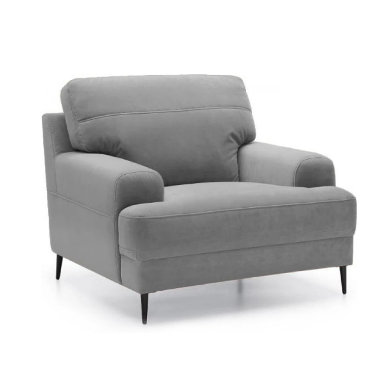 Oscar Velvet Armchair - Choice Of Colours - The Furniture Mega Store 